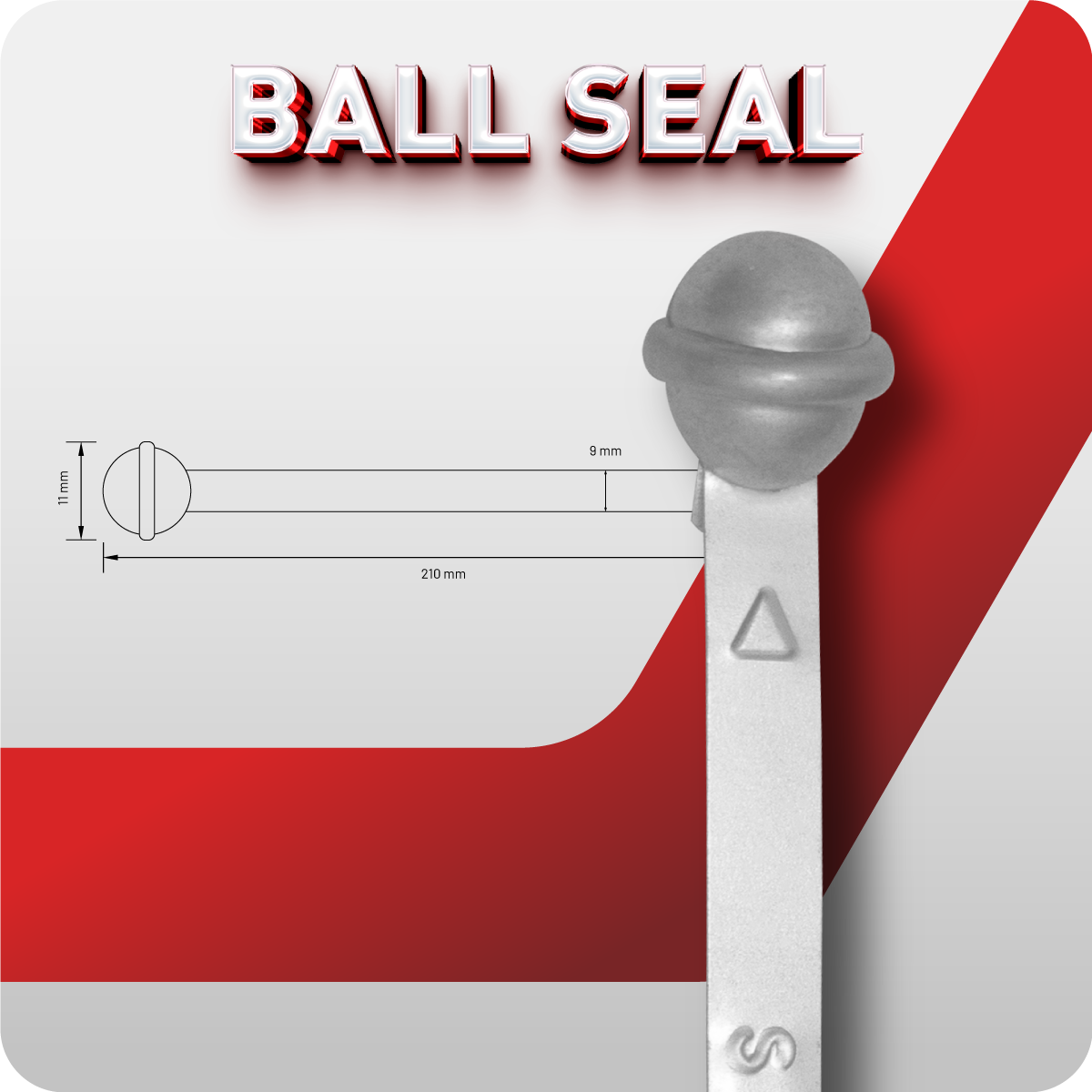 Ball Seal | Sello Plástico con Mecanismo de Bola