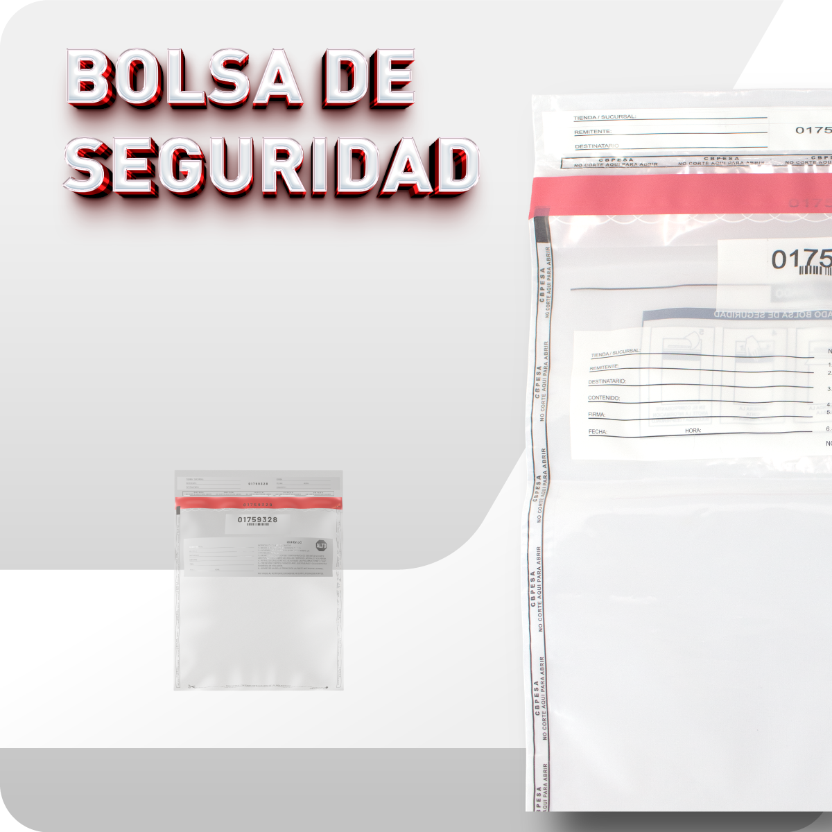 Bolsa de Seguridad "Open/Void" | Paq. 1000 Pzas.