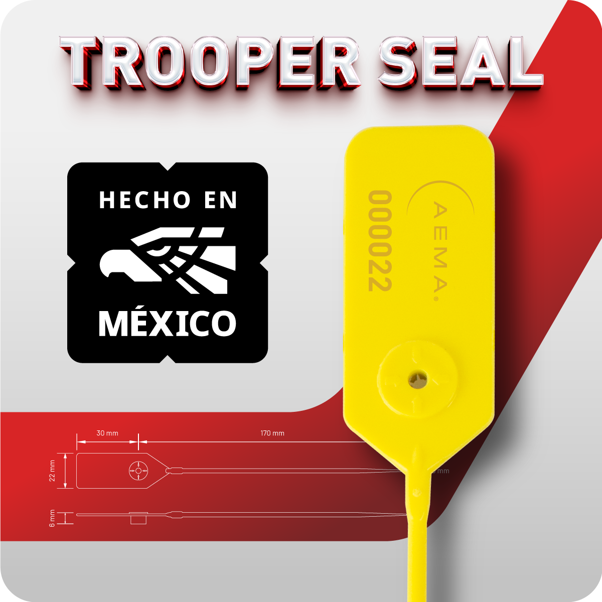 Trooper | Sello Indicativo Plástico