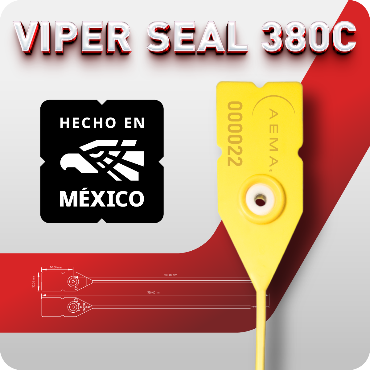 Viper Seal 380C | Precinto Plástico