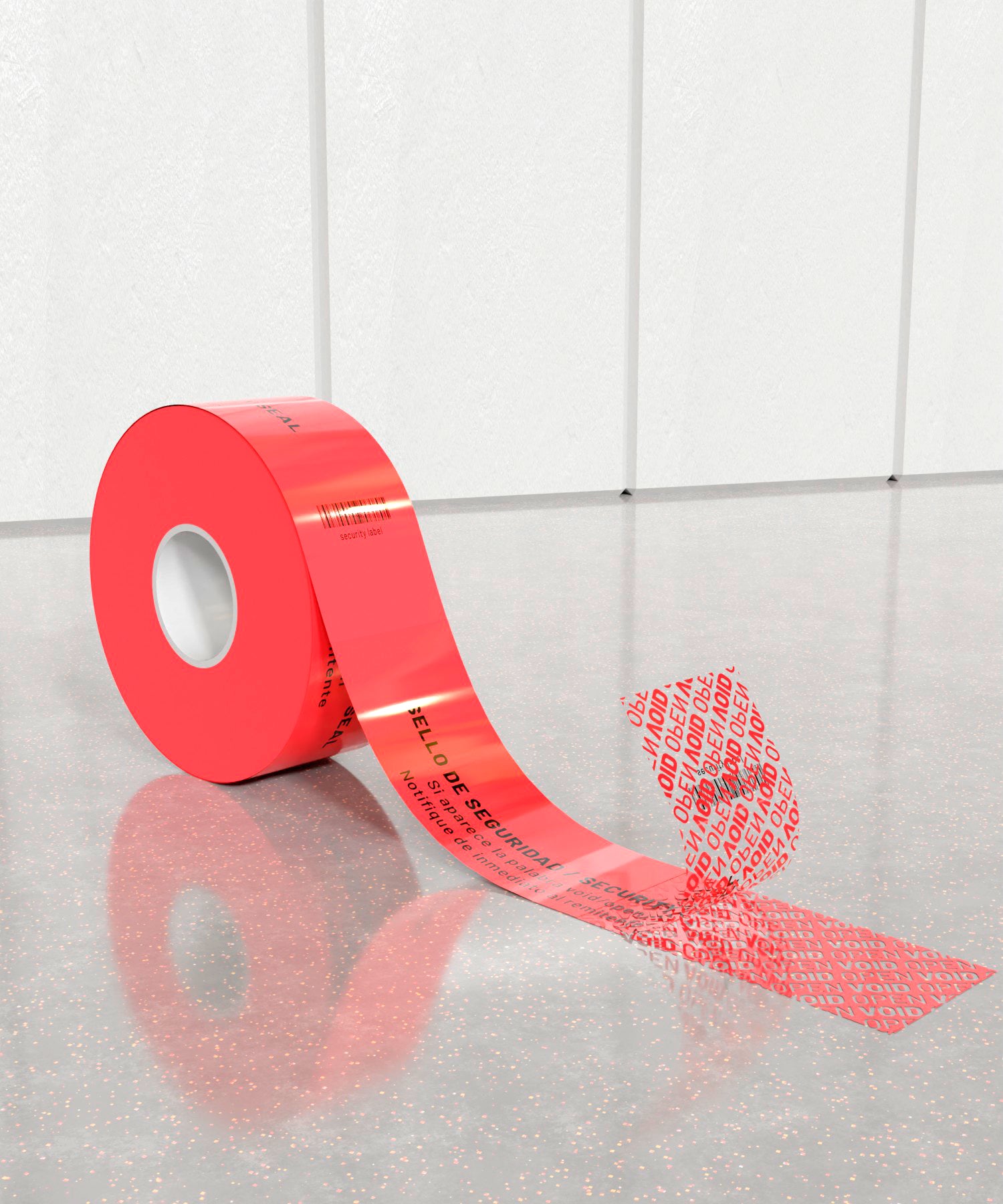 Cinta de Seguridad | Rollo 5cm x 50 mts | 5 Pzas.