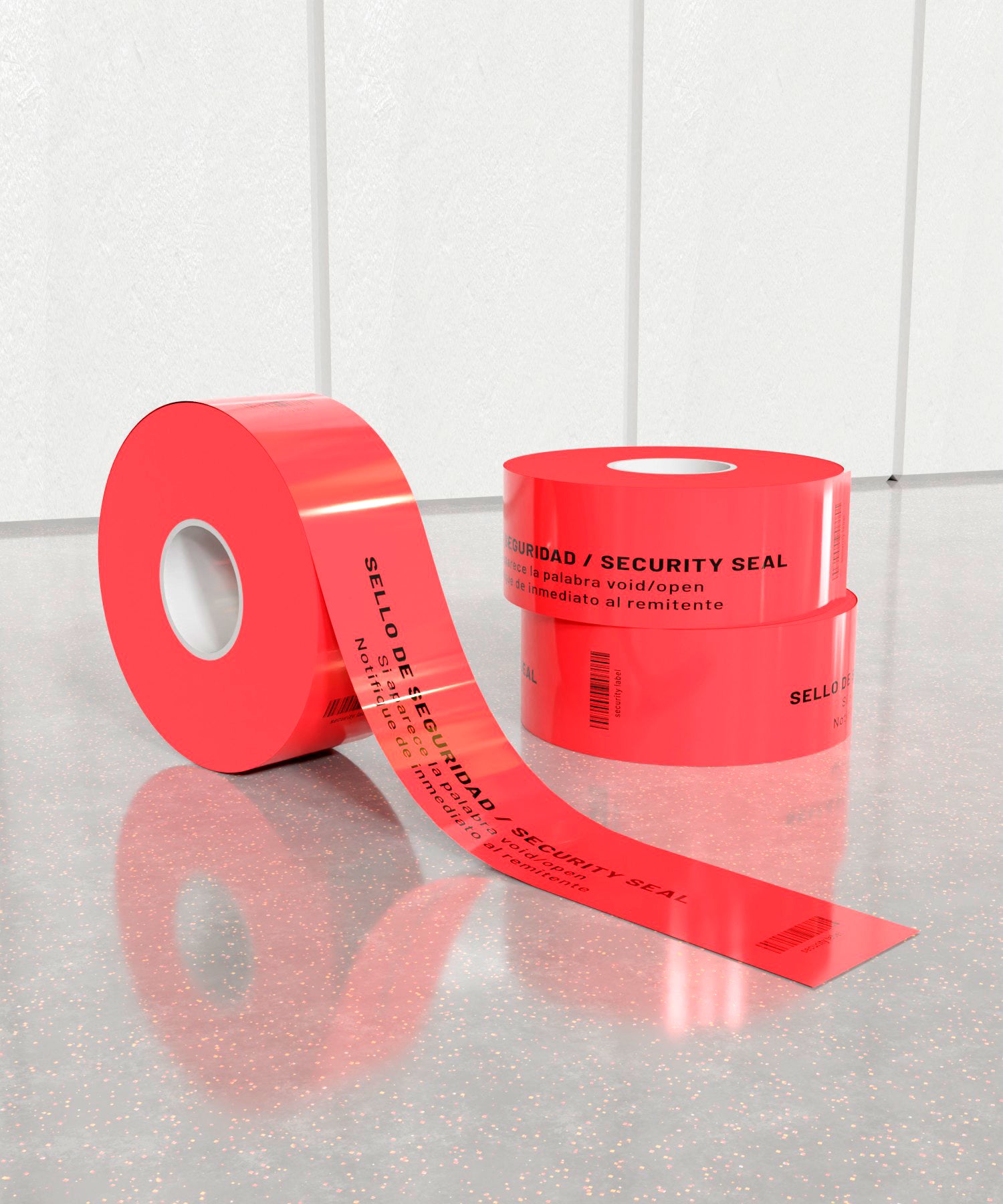 Cinta de Seguridad | Rollo 5cm x 50 mts | 5 Pzas.