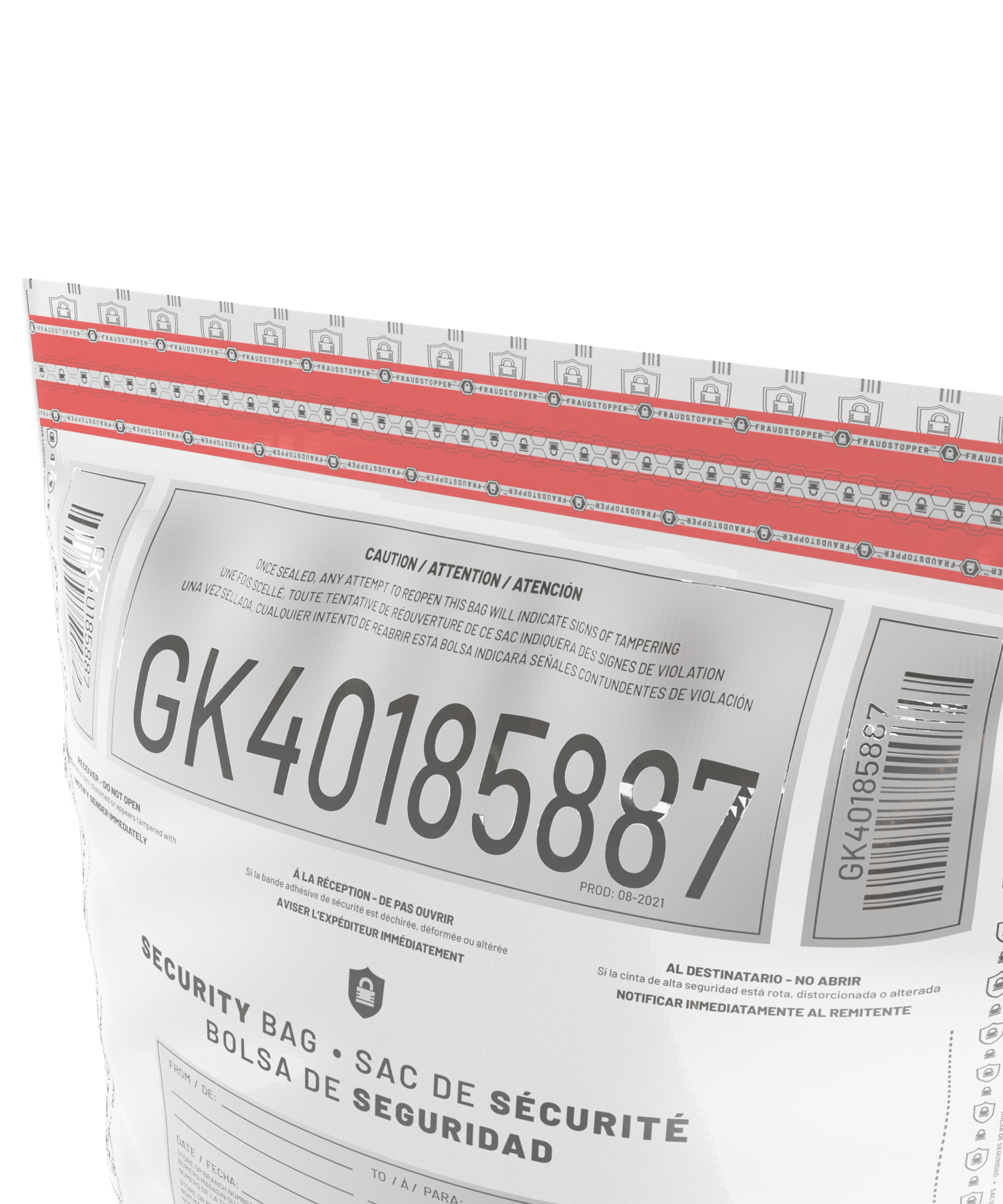 Bolsa de Alta Seguridad "Fraudstopper"