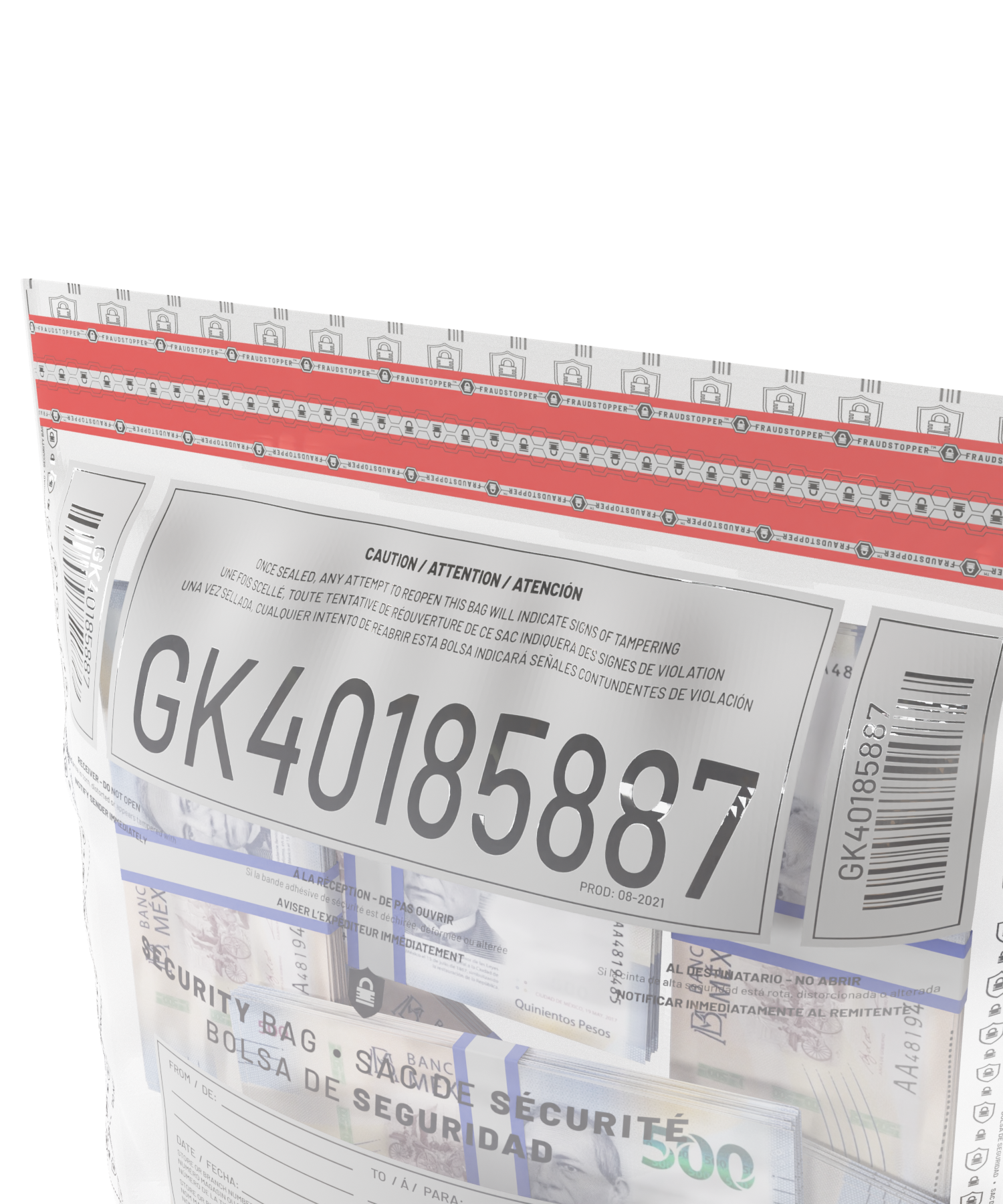 Bolsa de Alta Seguridad "Fraudstopper"