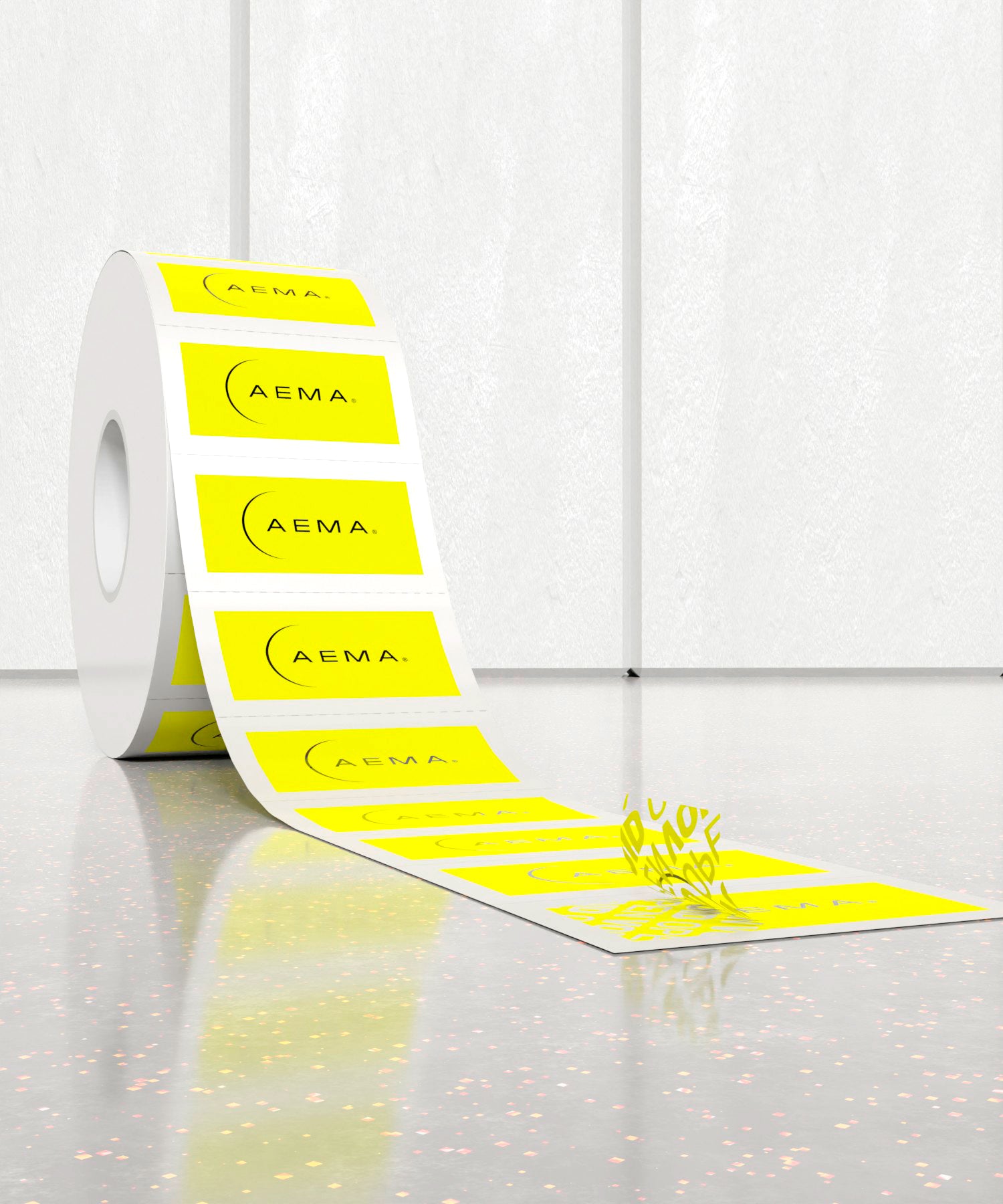 Etiqueta de Seguridad con Residuo