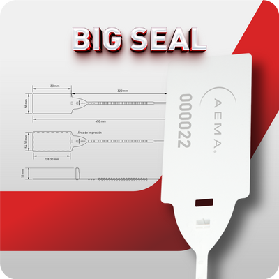 Big Seal | Sello Indicativo tipo Etiqueta