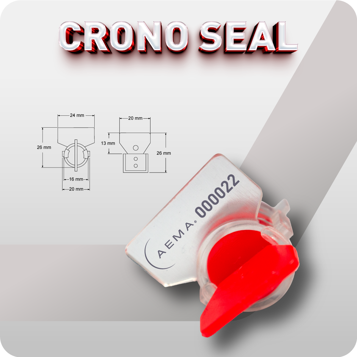 Crono Seal | Sello de Cable para Medidores