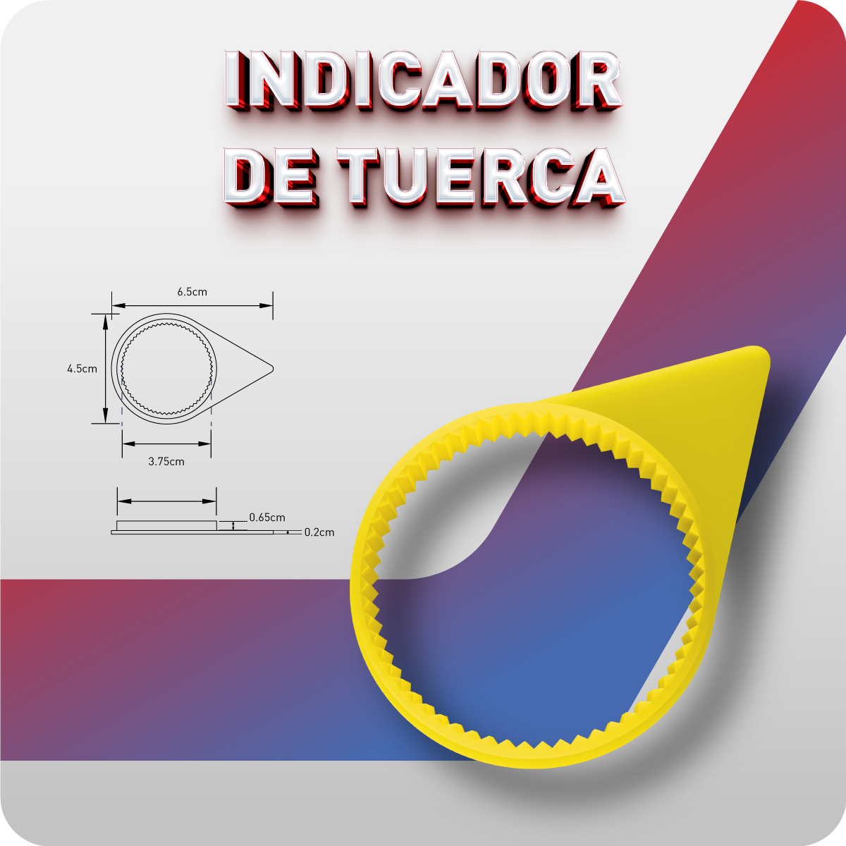 Indicador de Tuerca | Sello de Seguridad Visual