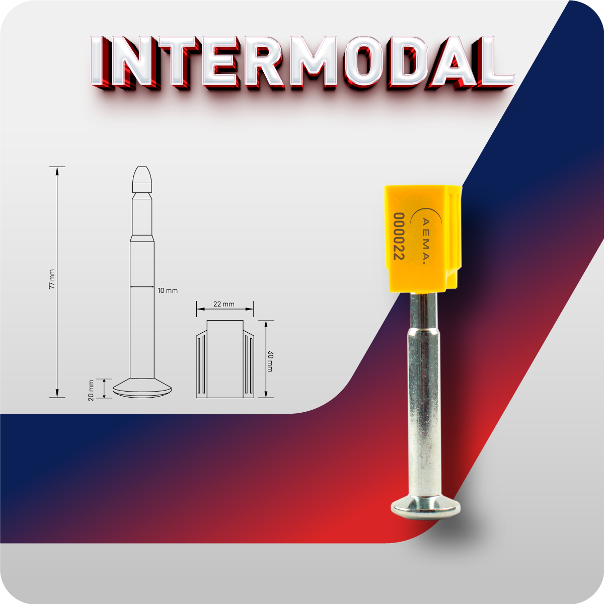 Intermodal | Sello tipo Perno