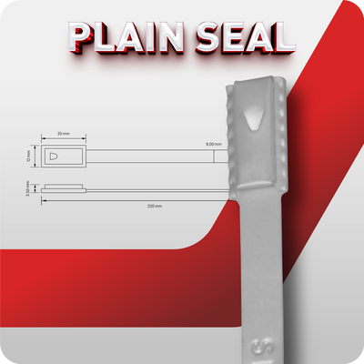 Plain Seal | Sello Metálico