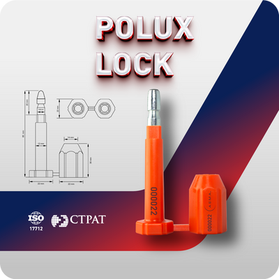 Polux Lock | Sello de Alta Seguridad - ISO 17712