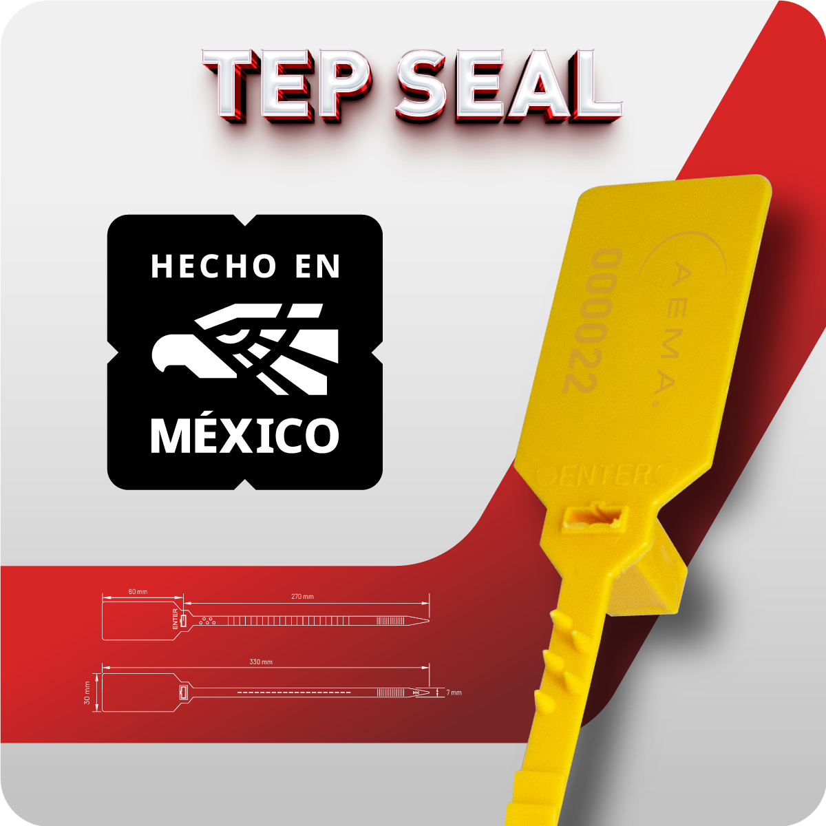 Tep Seal 30 | Sello Plástico
