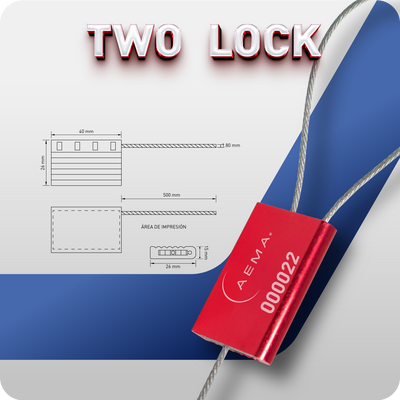 Two Lock | Sello con doble candado