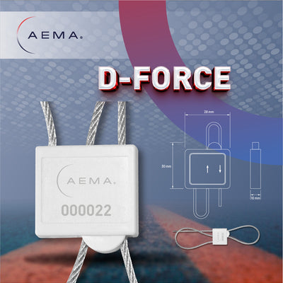 Fuerza D | Sello de Cable Doble Paso