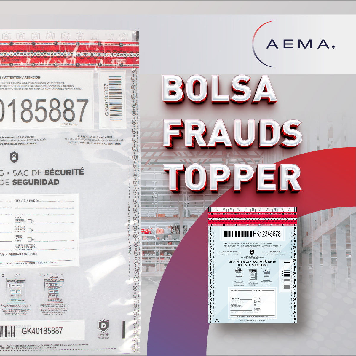 Bolsa de Alta Seguridad "Fraudstopper"