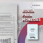 Bolsa para Monedas | 30 x 50  con orificios | Paq. 500 Pzas.
