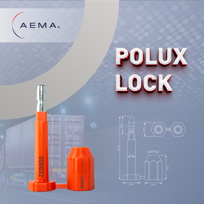 Cerradura Polux | Sello de Alta Seguridad - ISO 17712