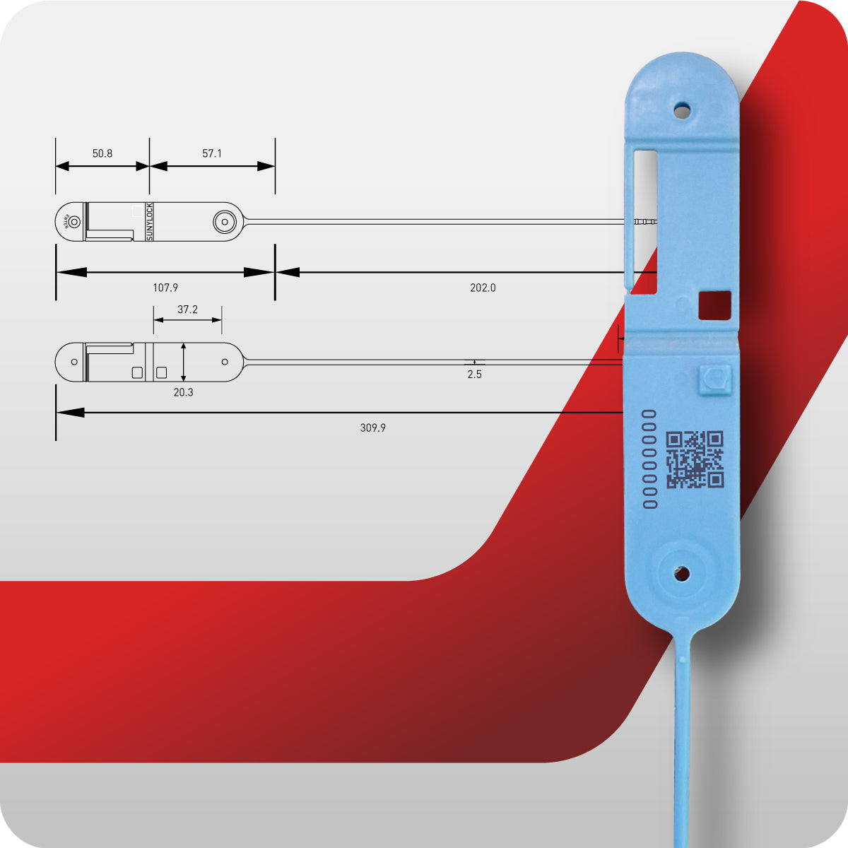 Sunylock | Sello Indicativo Plástico